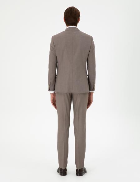 Açık Kahverengi Ex. Slim Fit Takım Elbise - 50292223092