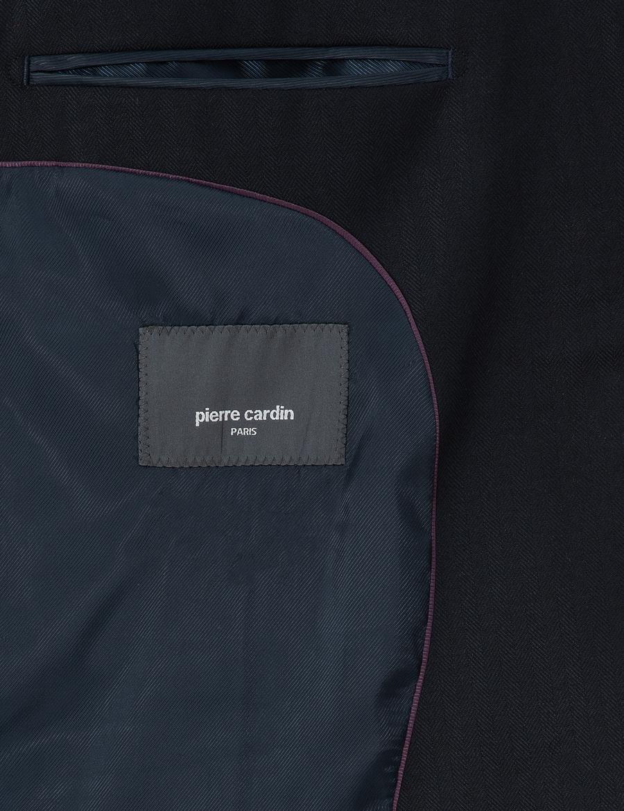 Lacivert Ex. Slim Fit Yelekli Takım Elbise