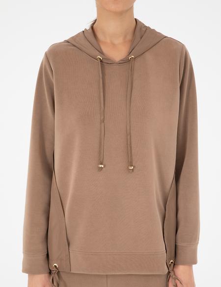 Camel Comfort Fit Modal Kumaş Sweatshirt - 50290969017