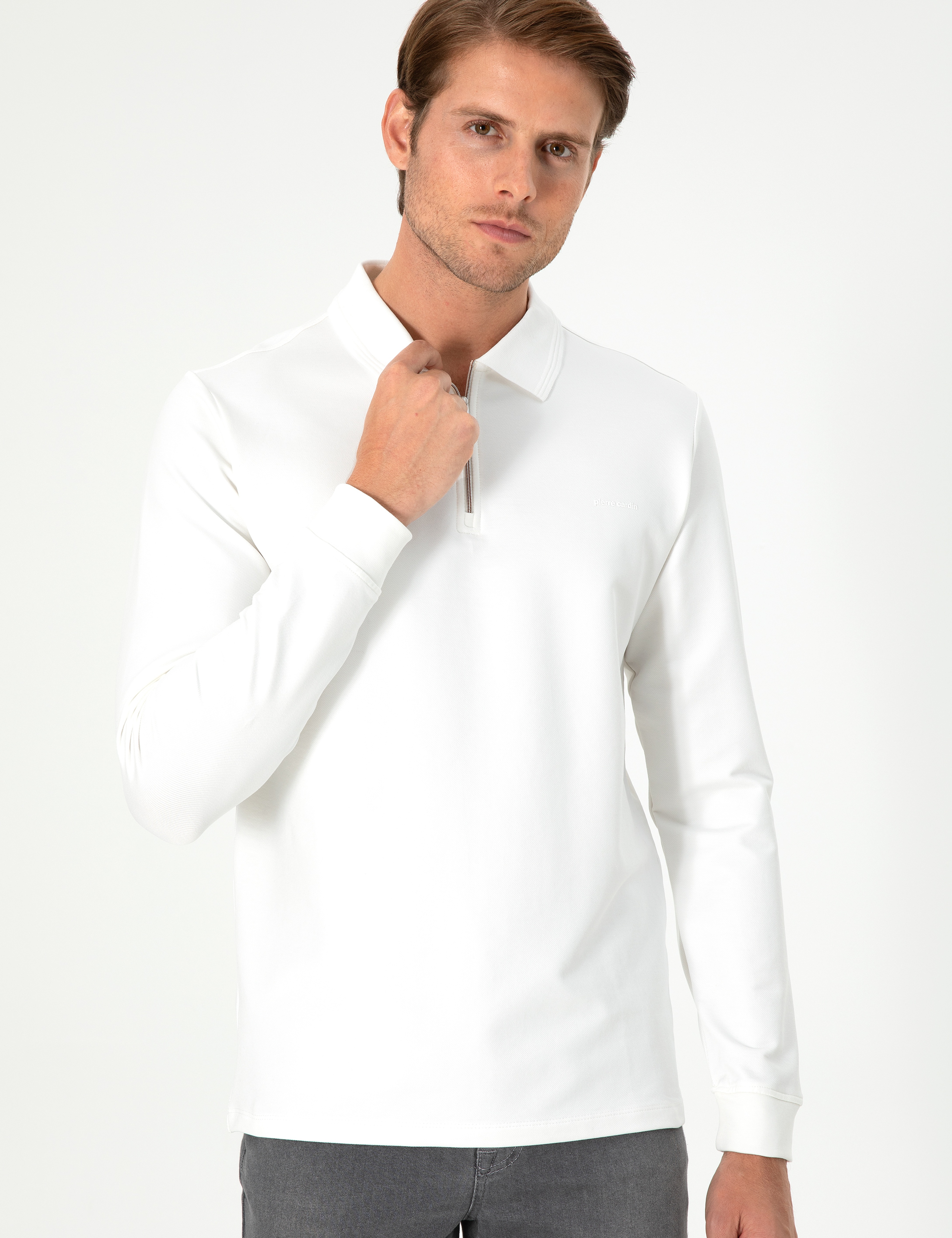 Ekru Regular Fit Sweatshirt - Image 3
