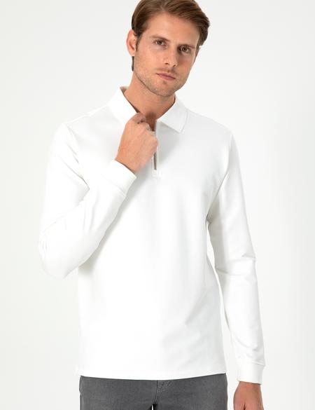 Ekru Regular Fit Sweatshirt - 50296504006