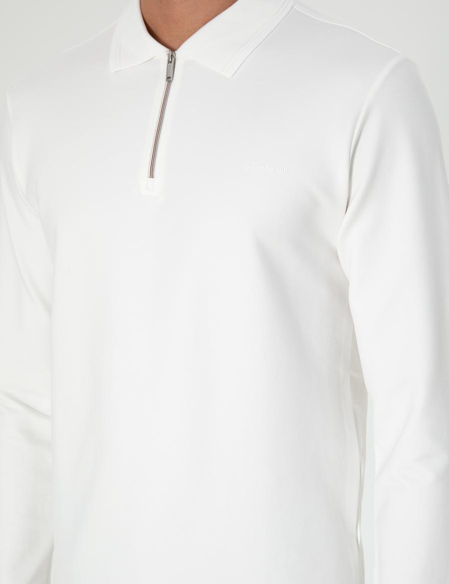 Ekru Regular Fit Sweatshirt