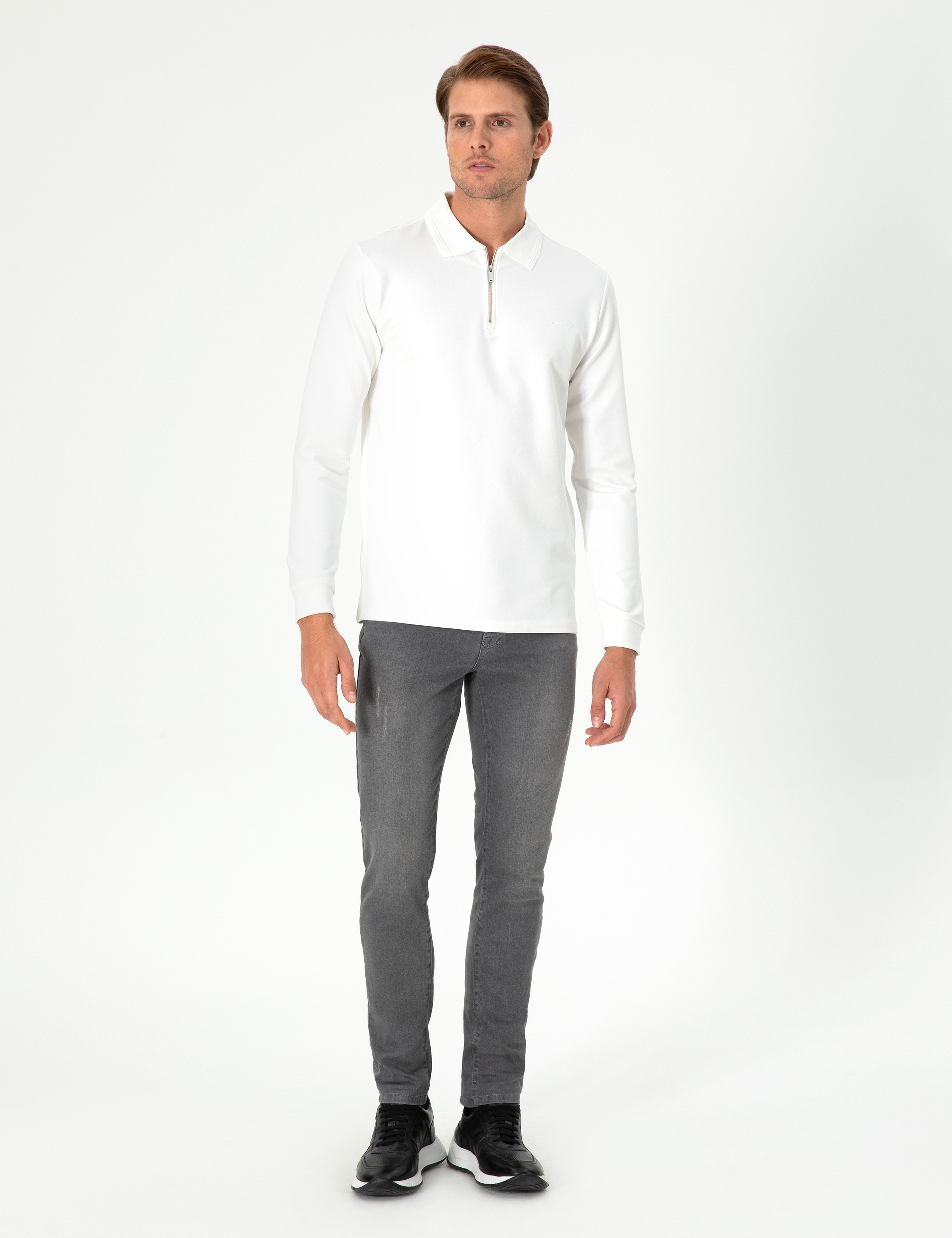 Ekru Regular Fit Sweatshirt