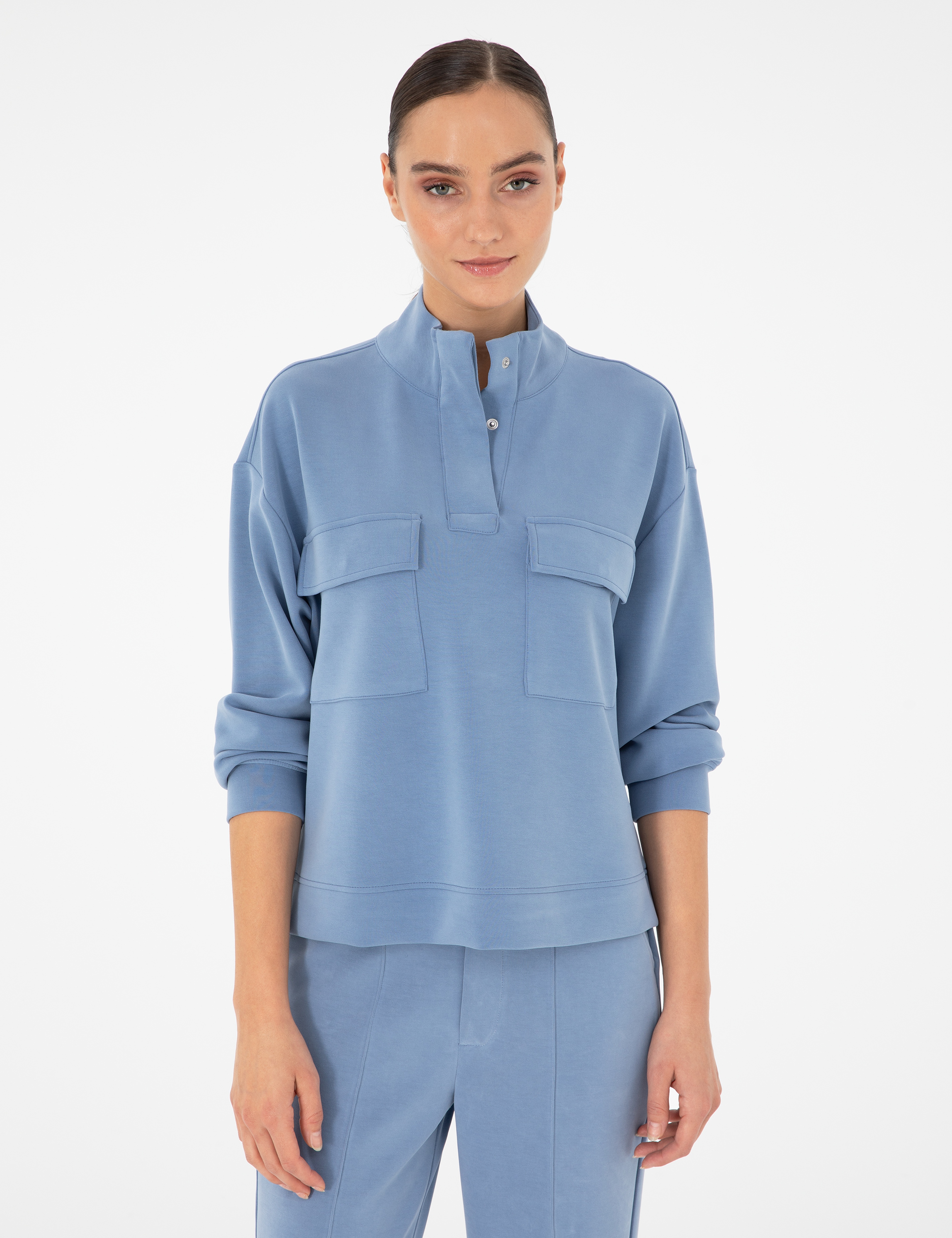 Mavi Comfort Fit Modal Kumaş Sweatshirt