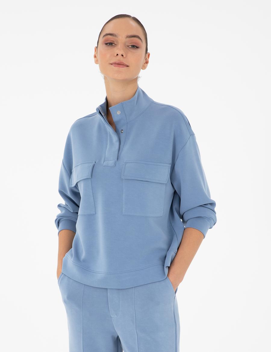 Mavi Comfort Fit Modal Kumaş Sweatshirt