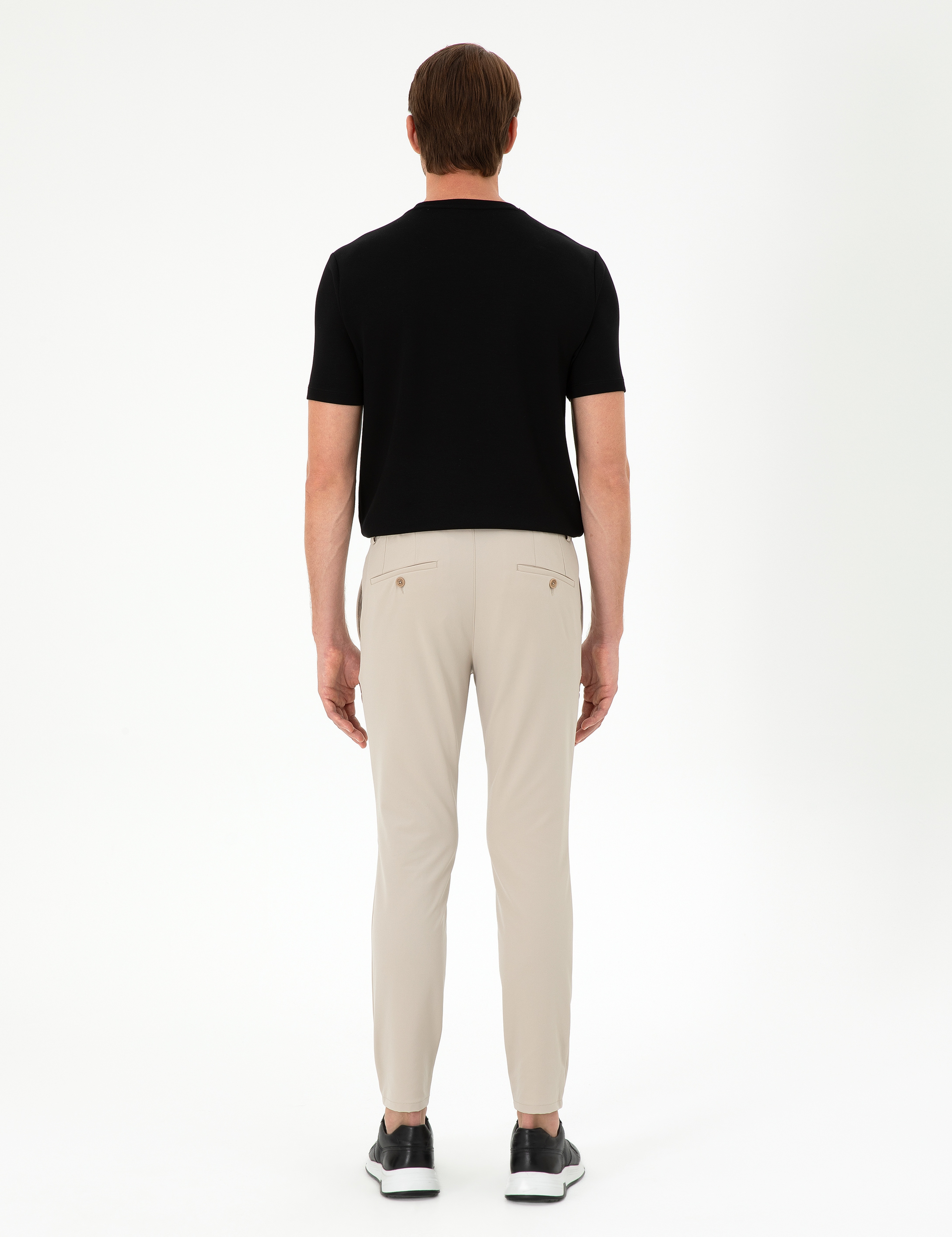 Bej Kumaş Pantolon - Image 4