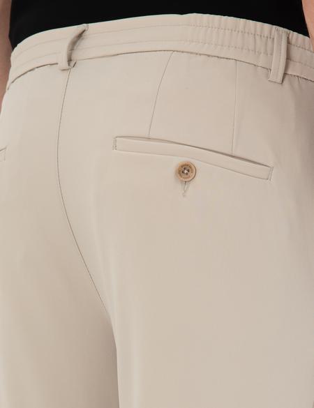 Bej Kumaş Pantolon - 50296593173