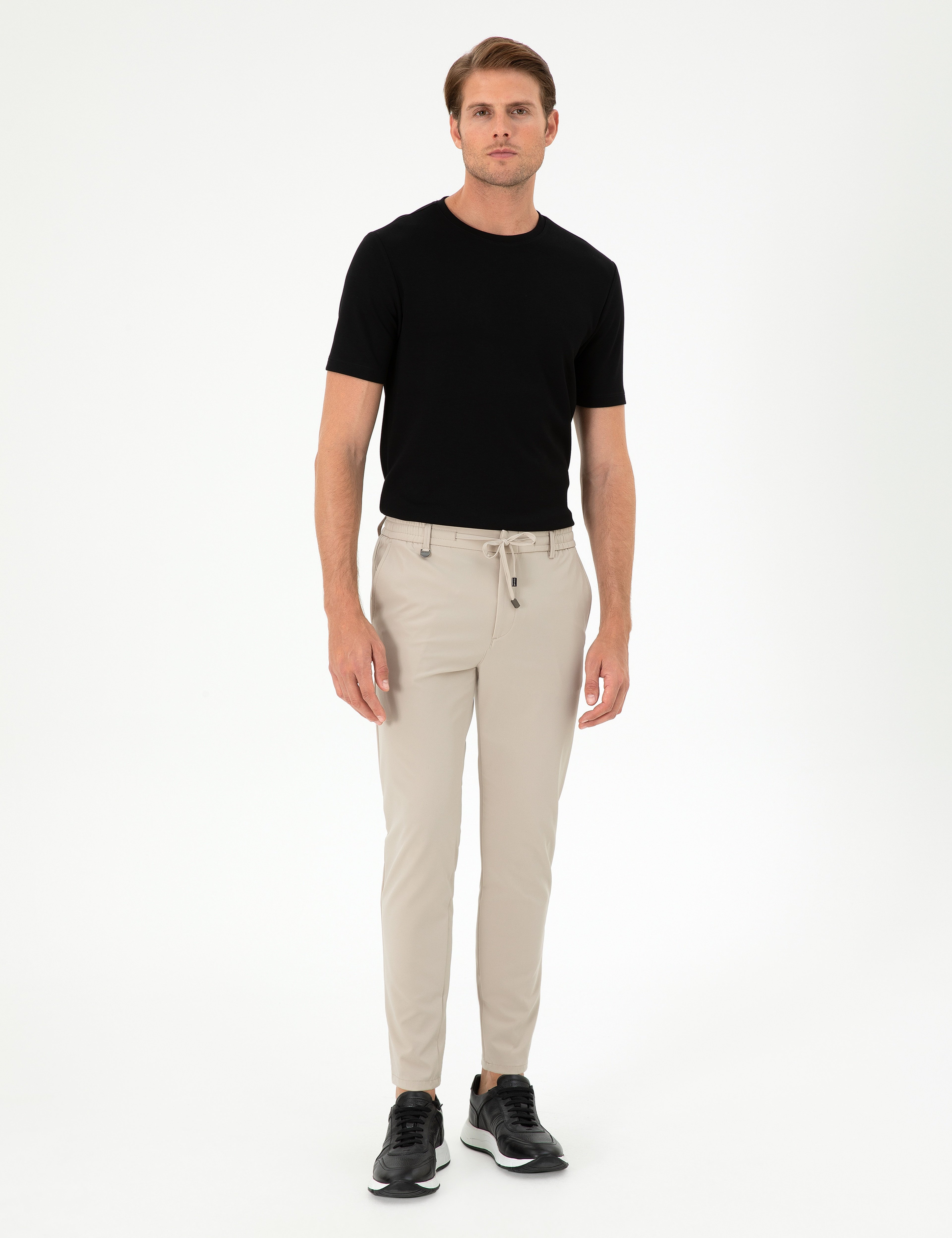 Bej Kumaş Pantolon - Image 3