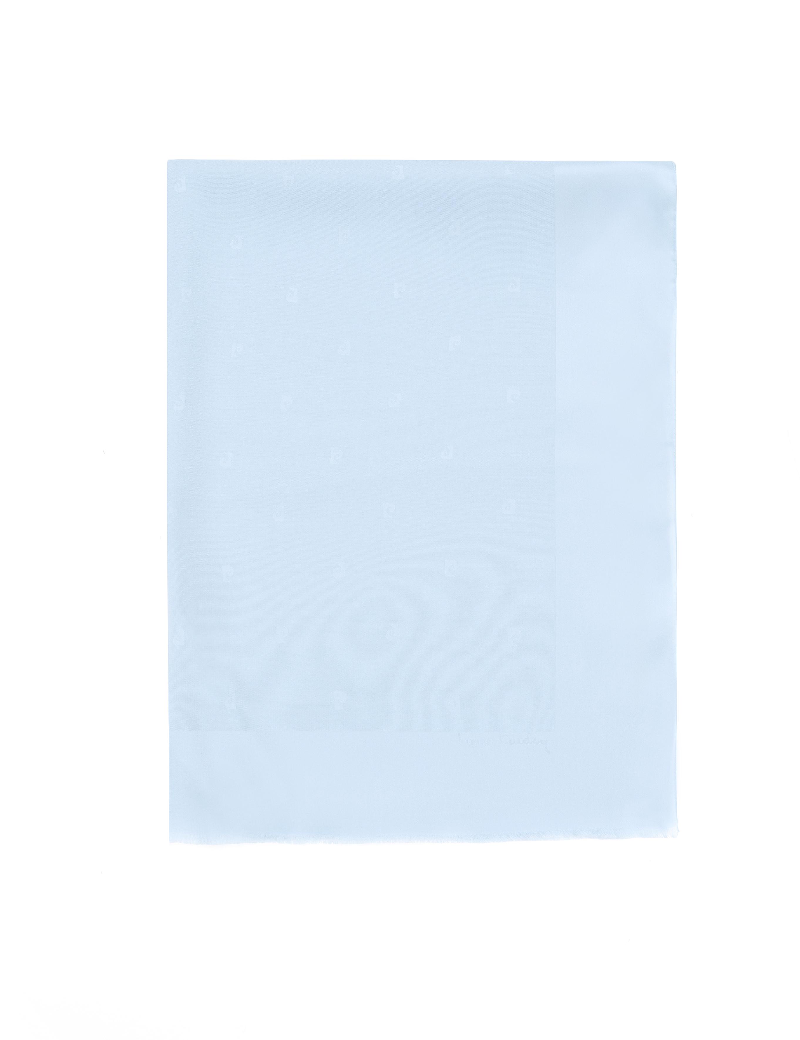 Açık Mavi İpek Şal