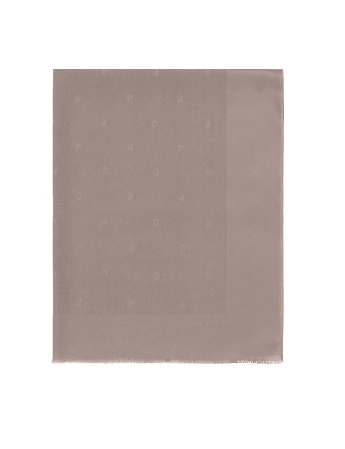 Kahverengi İpek Şal - 50303810008