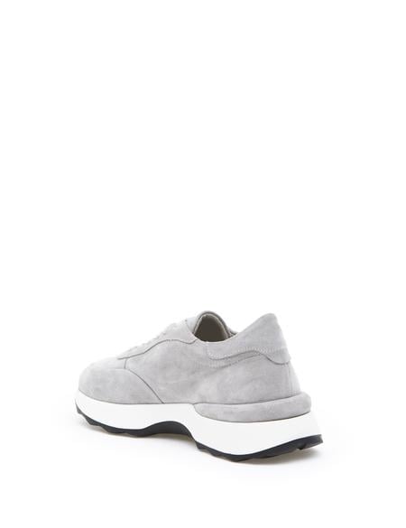 Gri %100 Deri Casual Ayakkabı - 50295839005