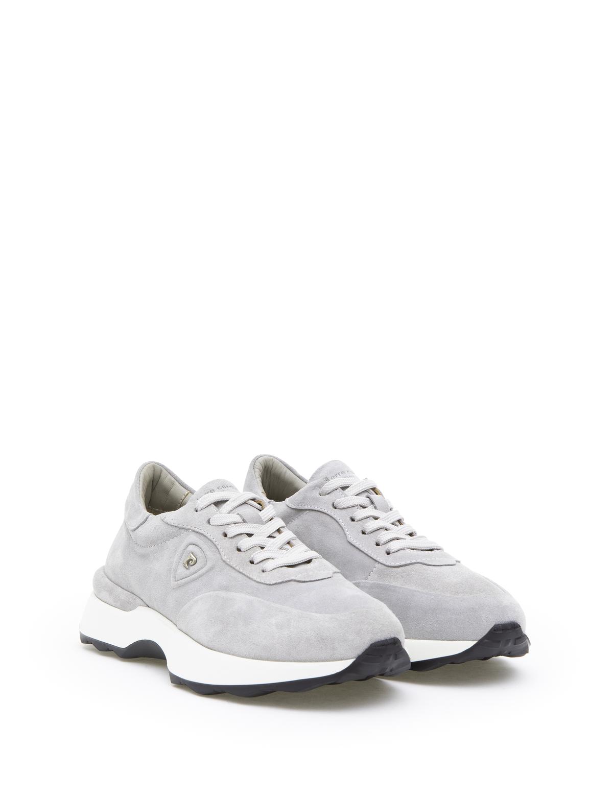 Gri %100 Deri Casual Ayakkabı