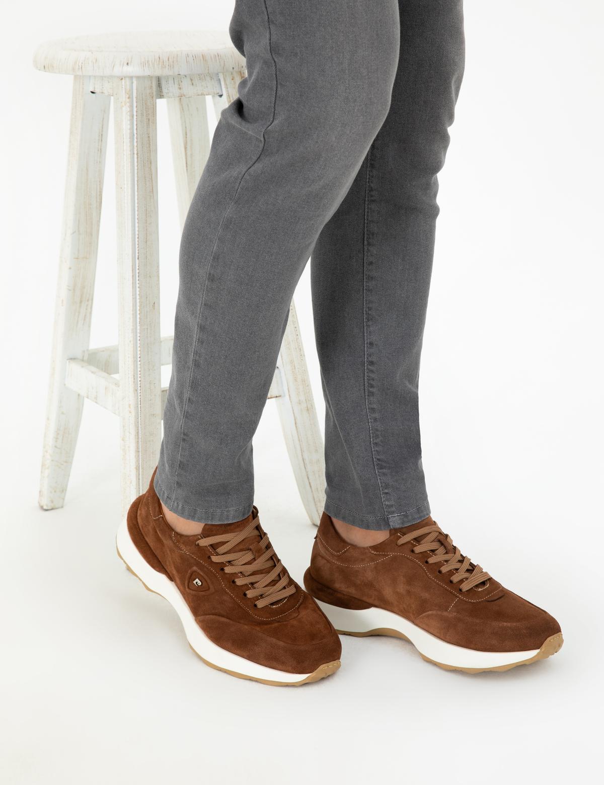 Kahverengi %100 Deri Casual Ayakkabı - 50295839027