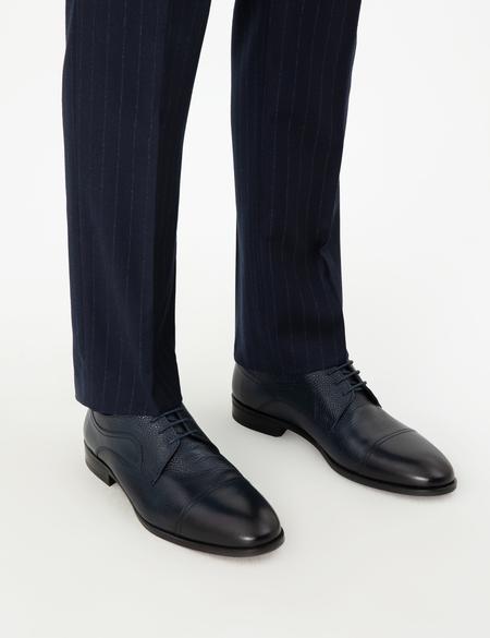 Lacivert %100 Deri Klasik Ayakkabı - 50296123010