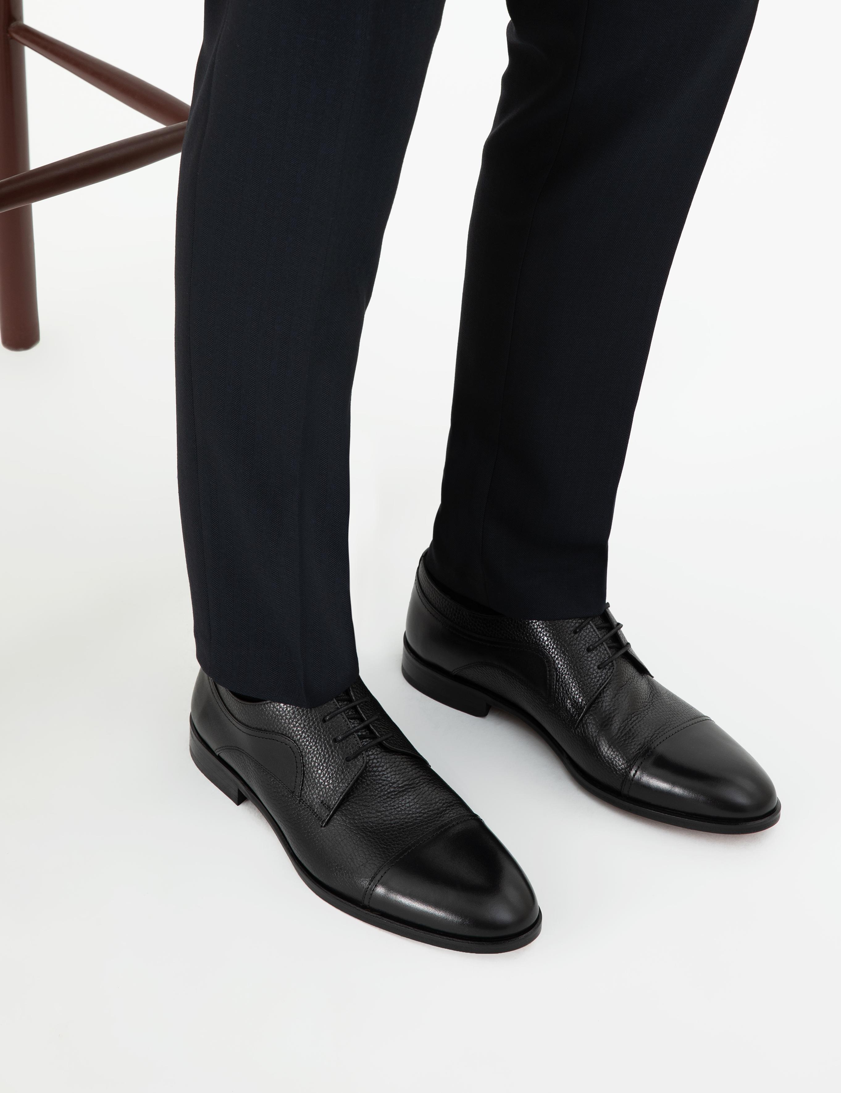 Siyah %100 Deri Klasik Ayakkabı