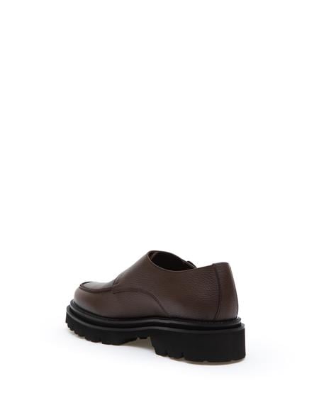 Kahverengi %100 Deri Casual Ayakkabı - 50295903006