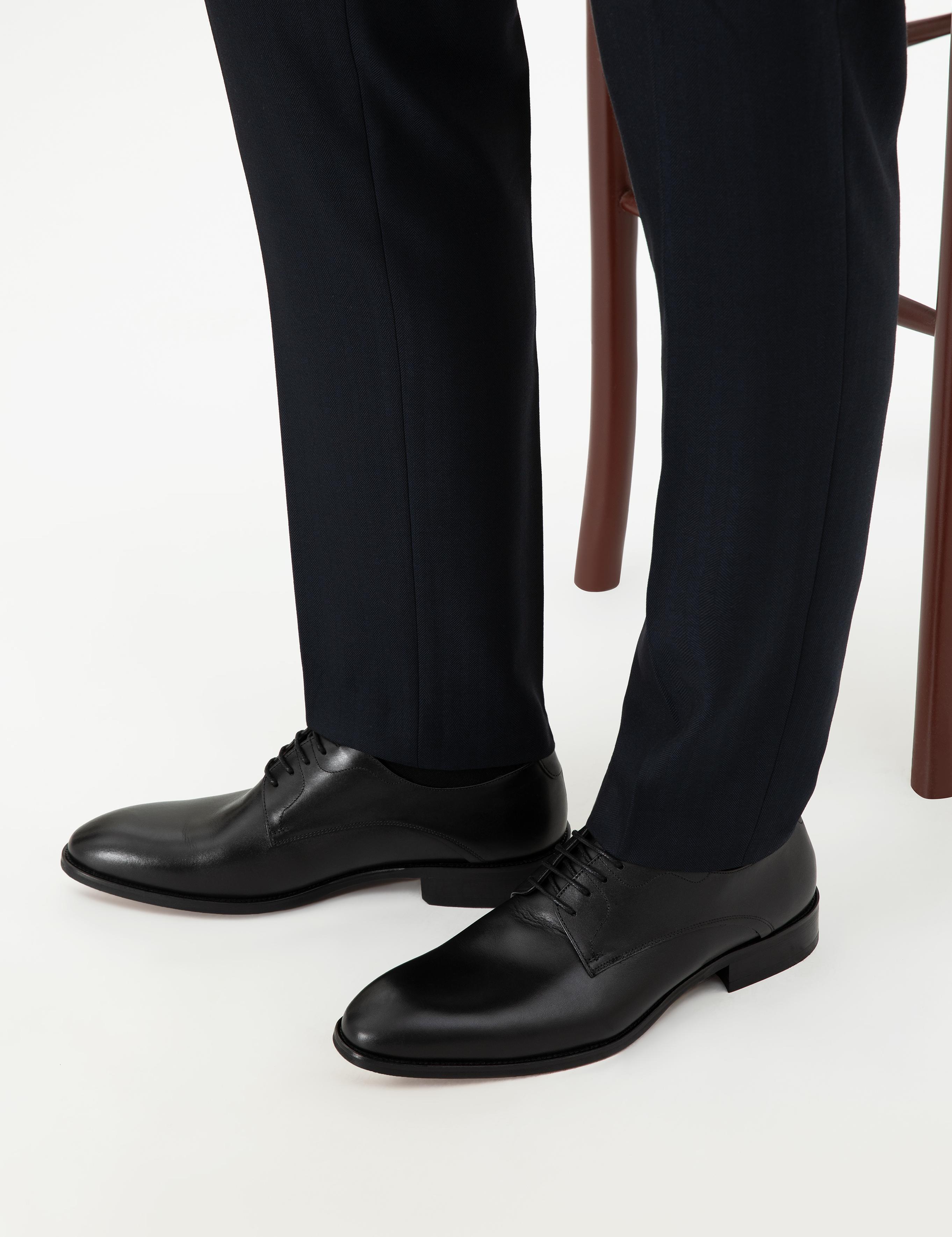 Siyah %100 Deri Klasik Ayakkabı