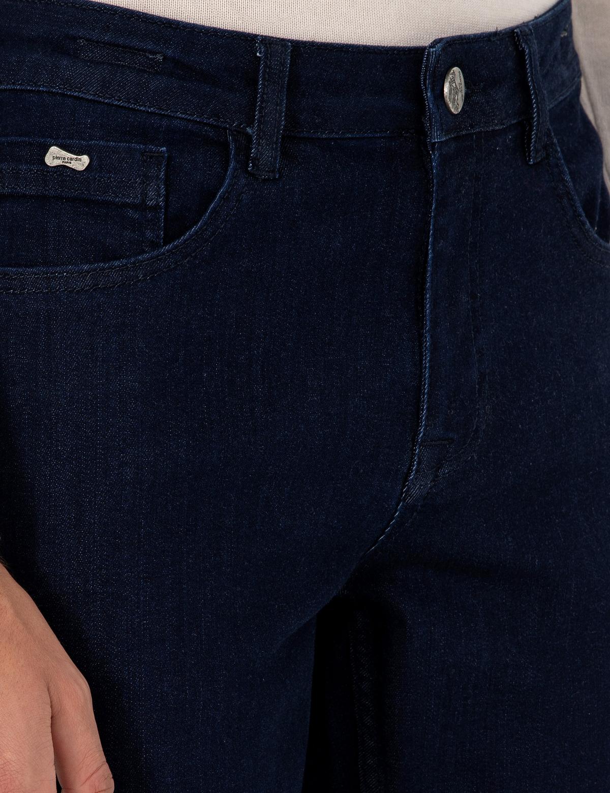 Lacivert Straight Fit Jean Pantolon - 50292081026