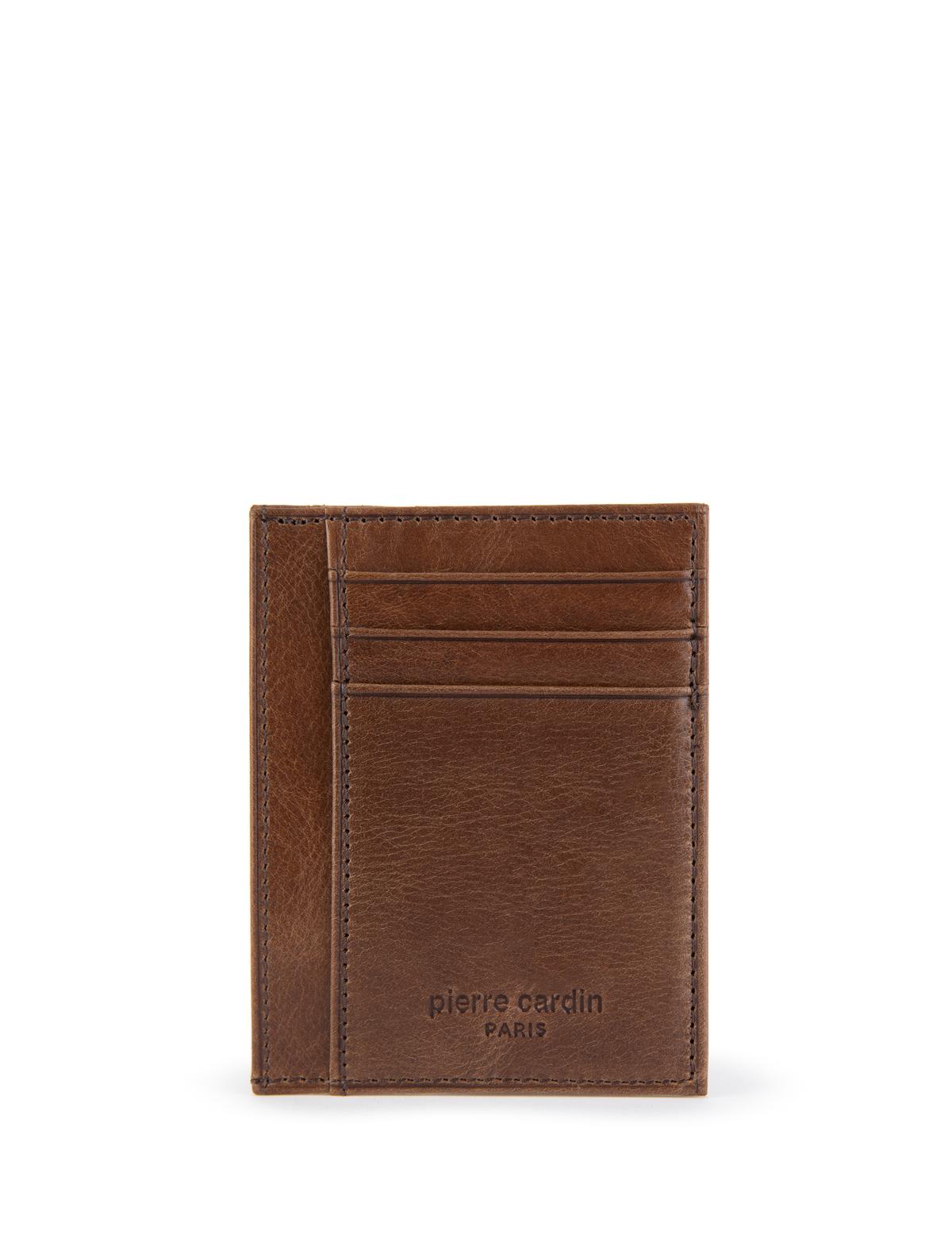 Erkek Kahverengi Deri Kartlık - 50305182001