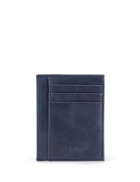 Erkek Lacivert Deri Kartlık - 50305182002