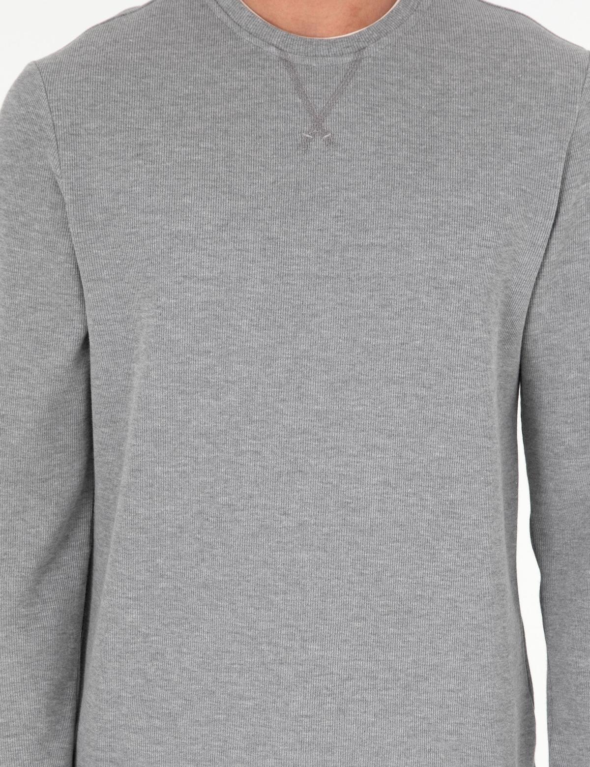 Gri Melanj Regular Fit Sweatshirt - 50296485007