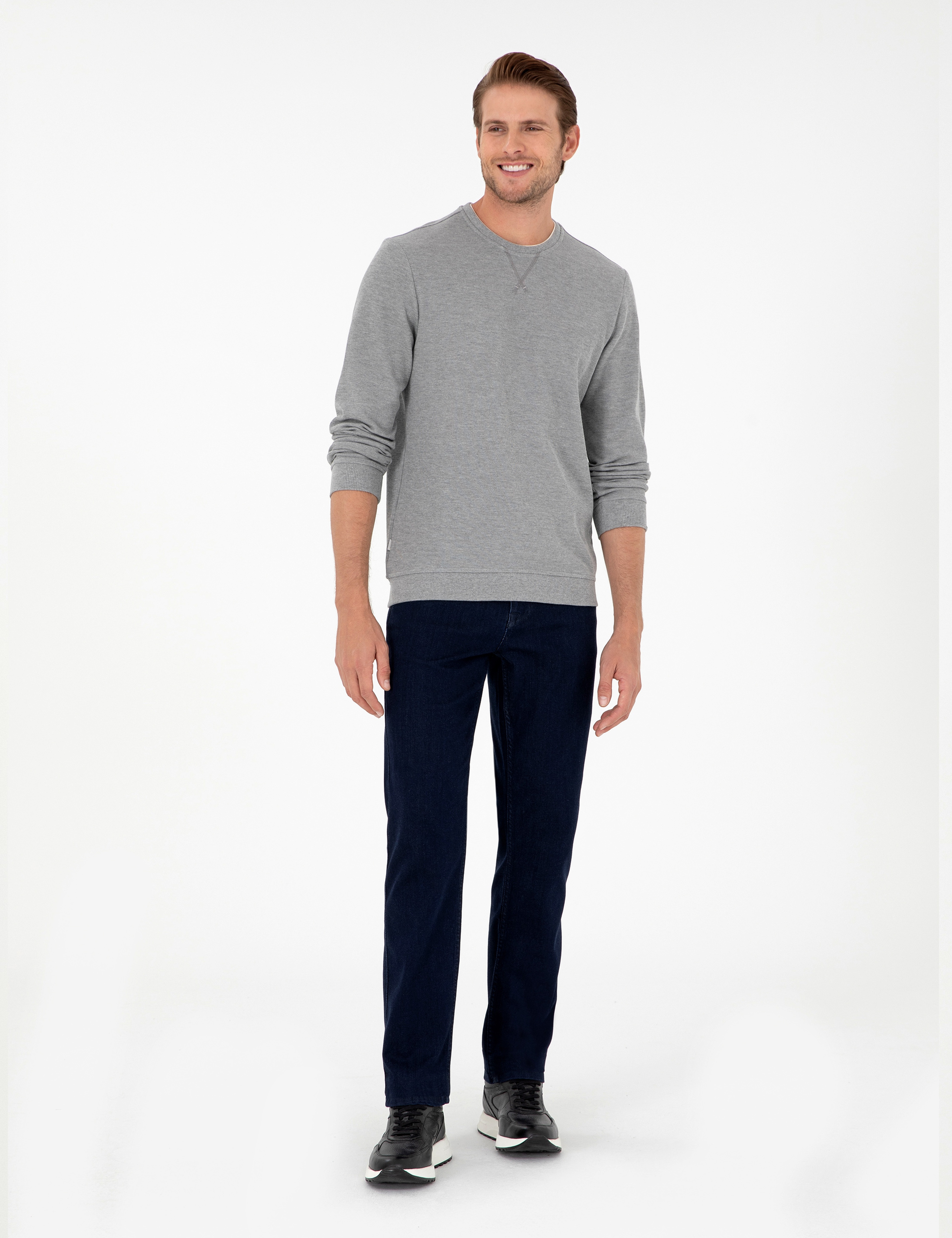 Gri Melanj Regular Fit Sweatshirt
