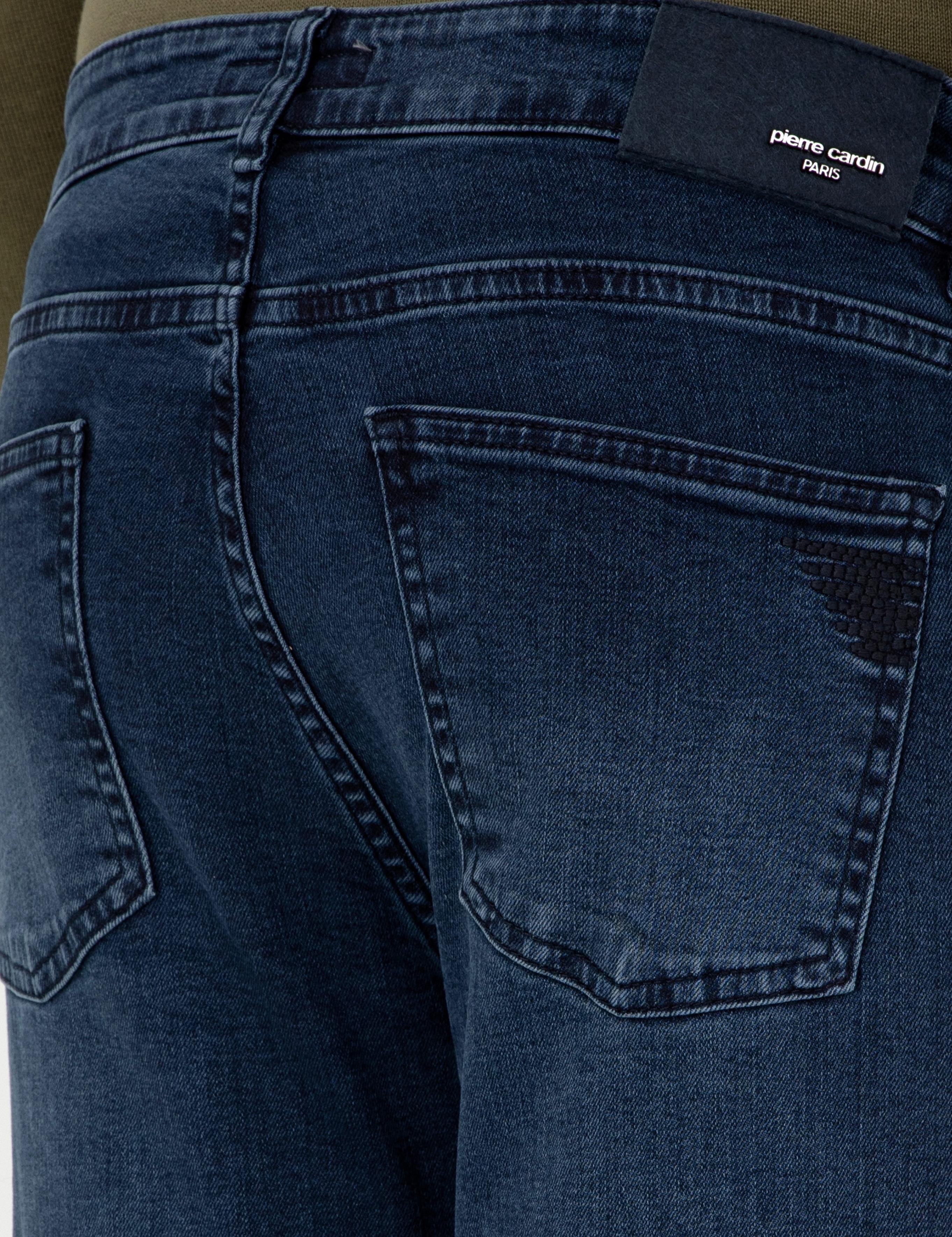 Lacivert Slim Fit Jean Pantolon