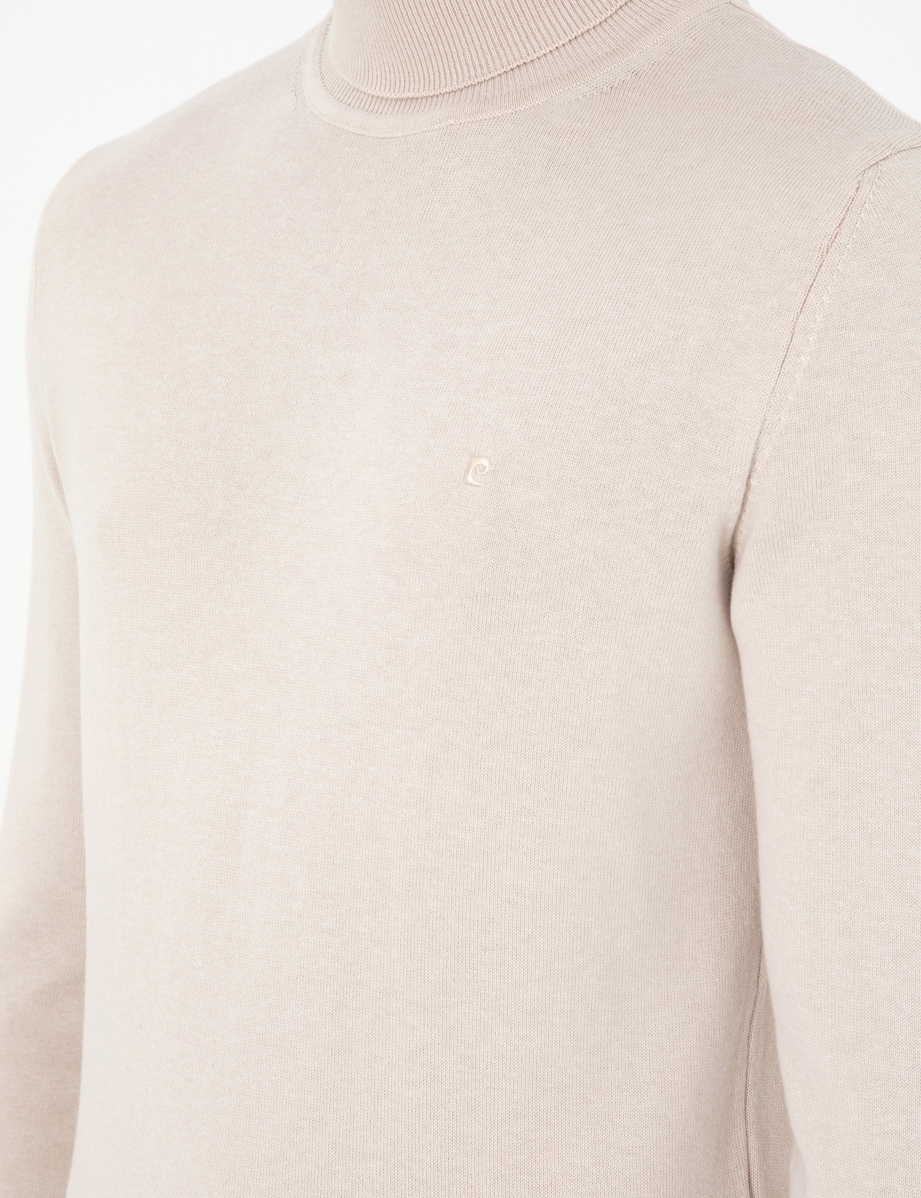 Taş Slim Fit Balıkçı Yaka Basic Triko Kazak - Image 7