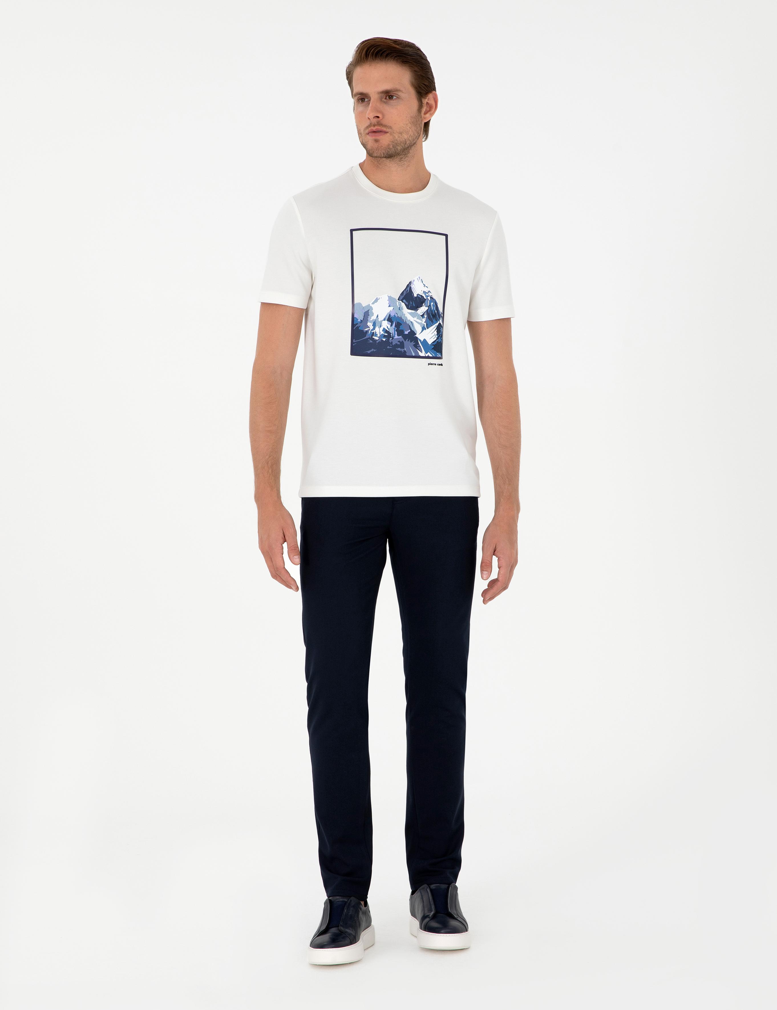 Ekru Regular Fit Tişört