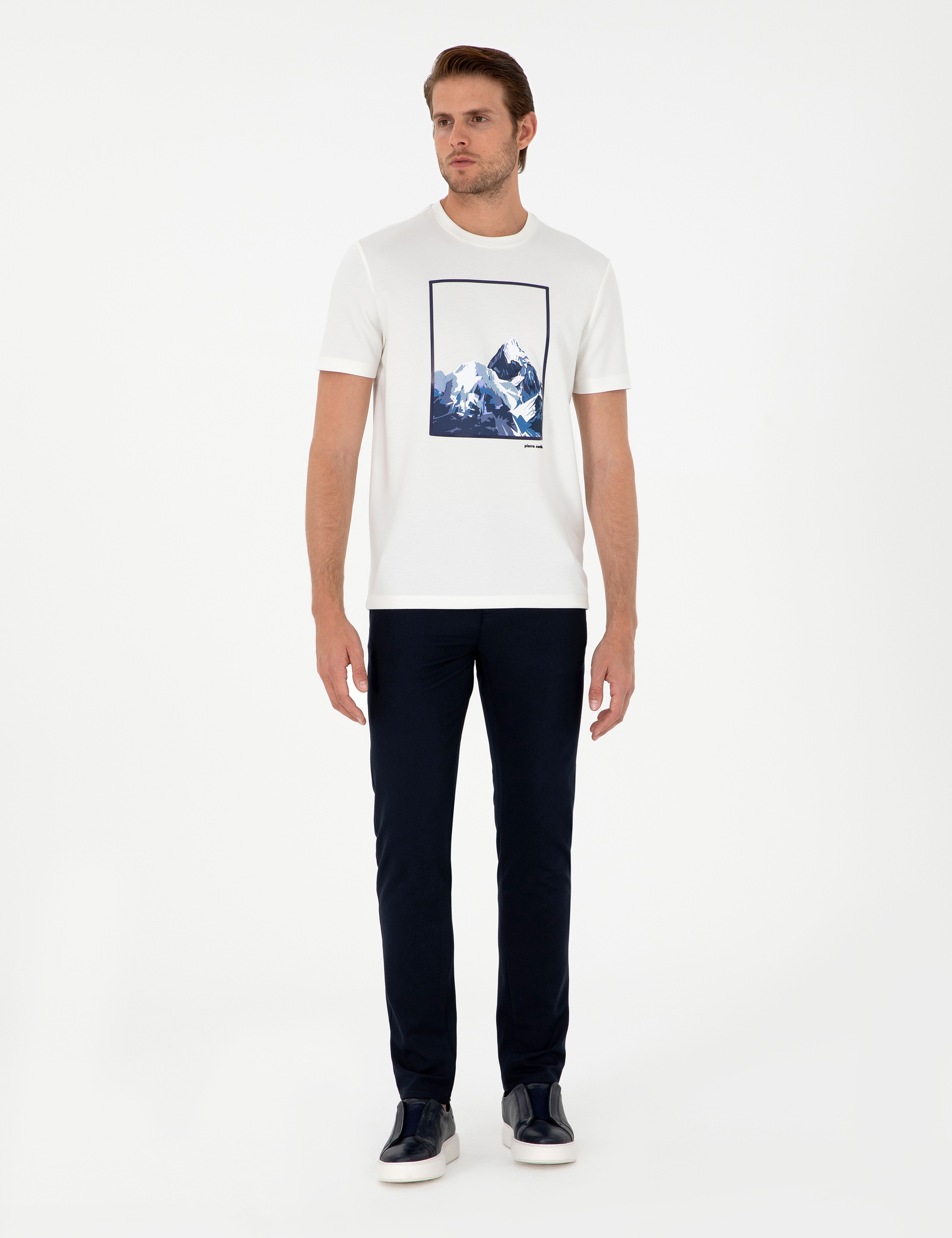 Ekru Regular Fit Tişört