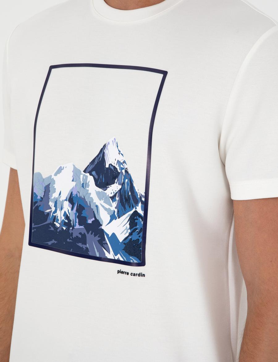 Ekru Regular Fit Tişört