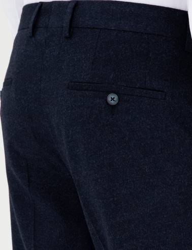 Lacivert Slim Fit Kumaş Pantolon