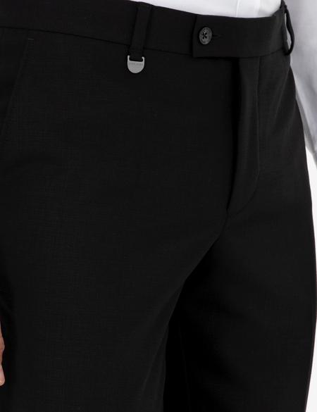 Siyah Ex. Slim Fit Kumaş Pantolon - 50296562015