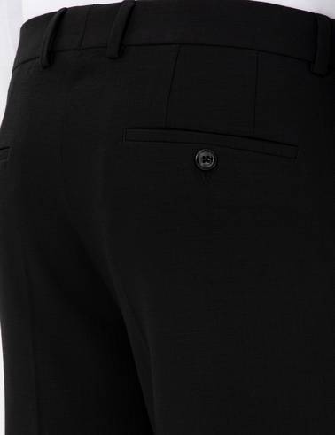 Siyah Ex. Slim Fit Kumaş Pantolon