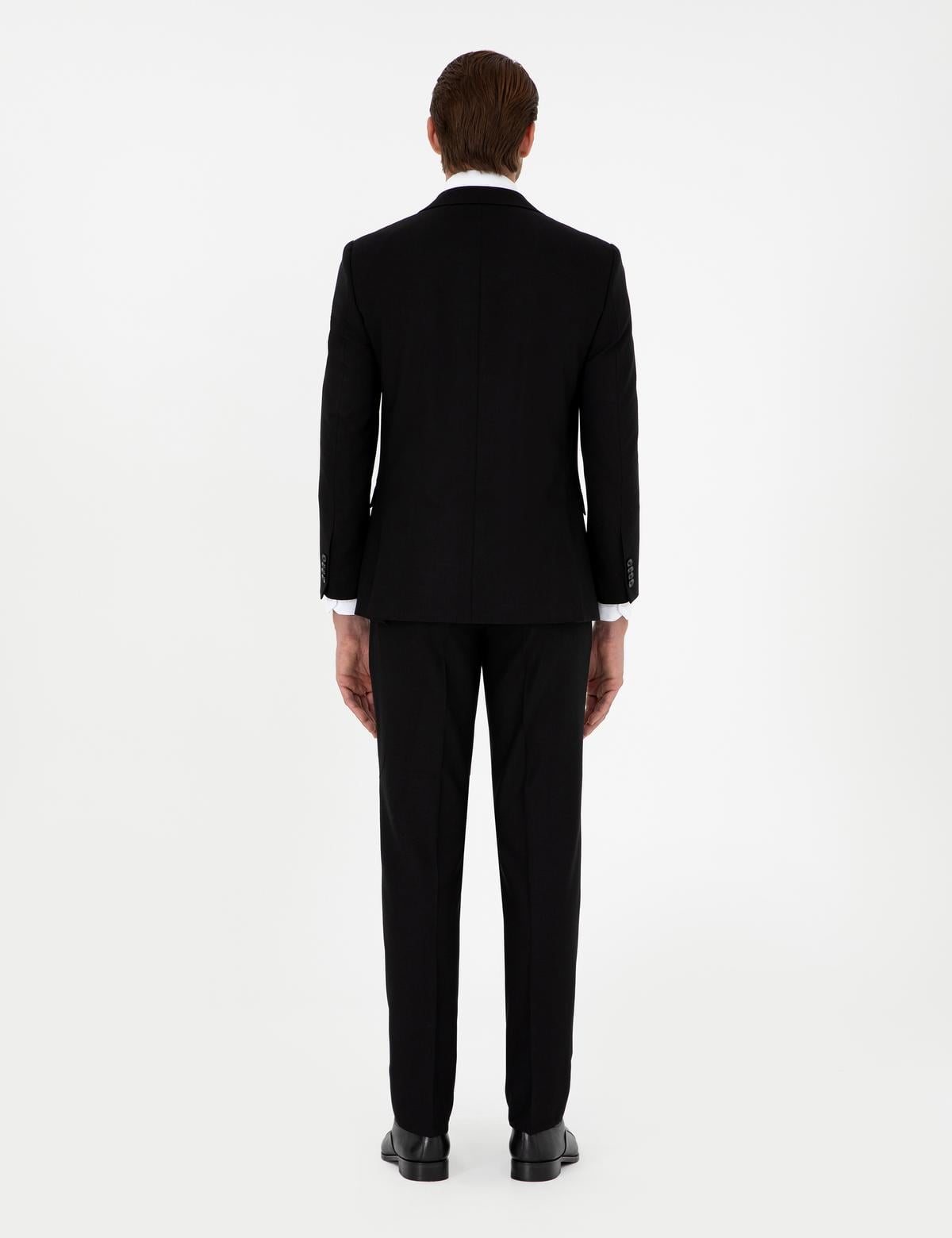 Siyah Ex. Slim Fit Takım Elbise - 50292223008