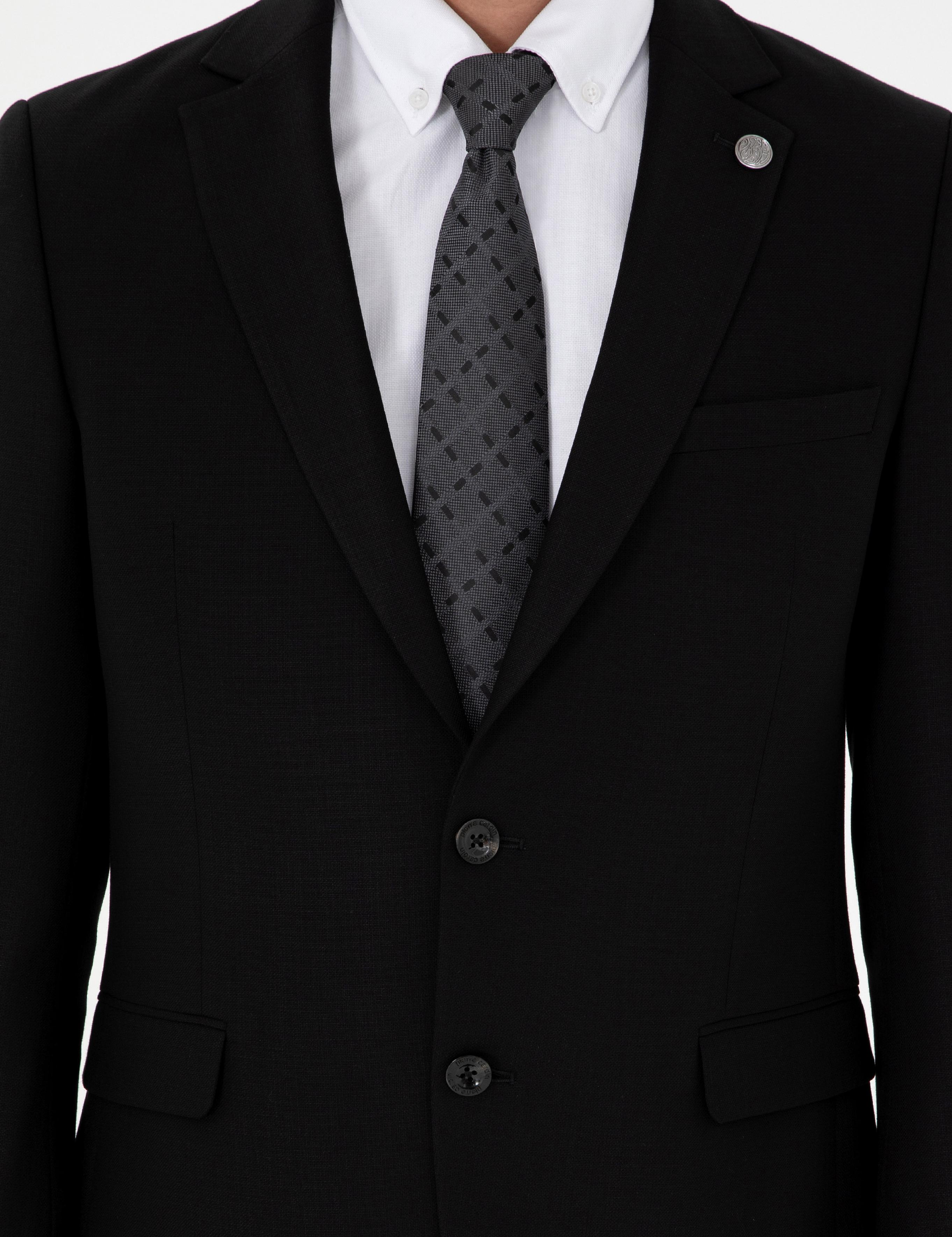 Siyah Ex. Slim Fit Takım Elbise