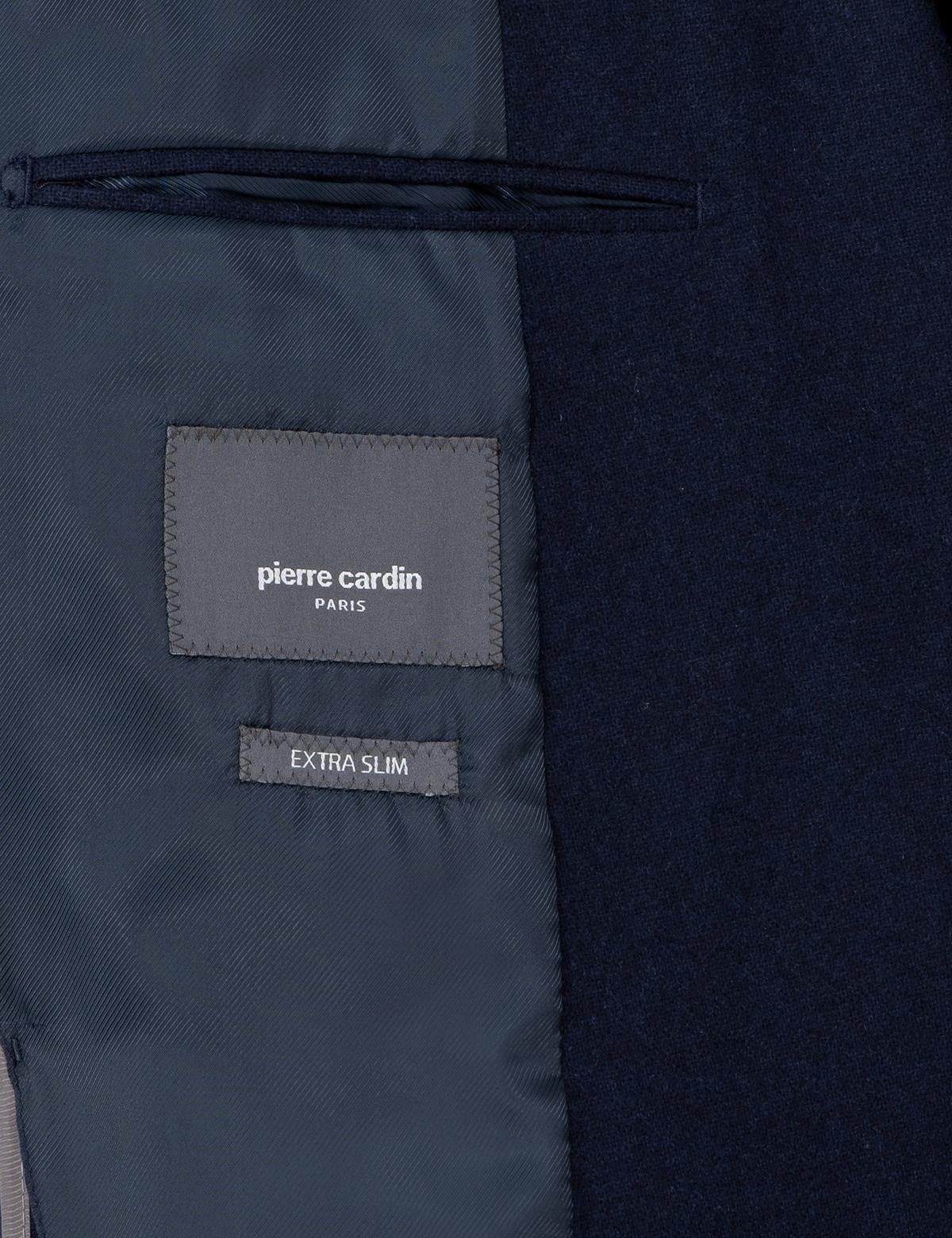 Lacivert Yün Karışımlı Ex. Slim Fit Ceket - 50291930044