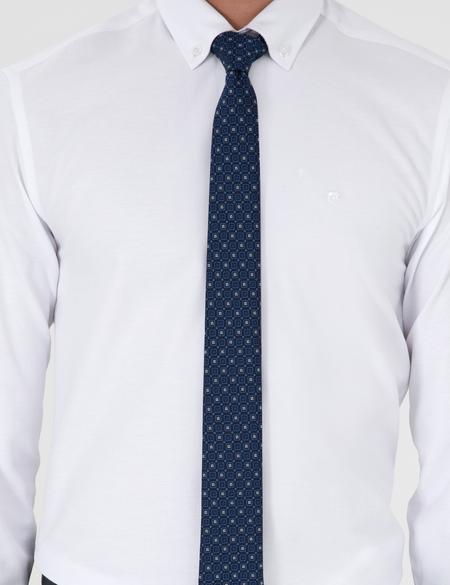 Beyaz Slim Fit Uzun Kollu Gömlek - 50297998047