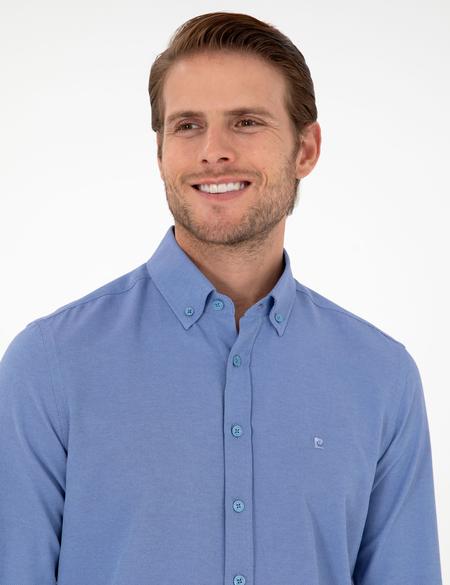 Mavi Oxford Slim Fit Uzun Kollu Gömlek - 50297998096