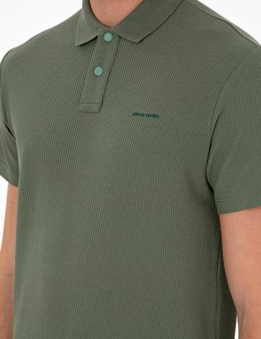 Haki Slim Fit Tişört