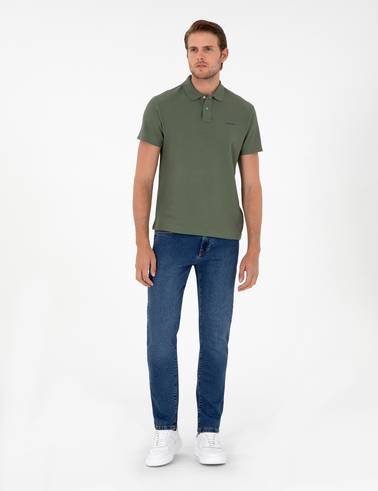 Haki Slim Fit Tişört