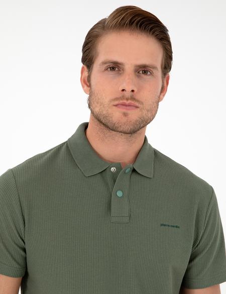 Haki Slim Fit Tişört - 50296569007