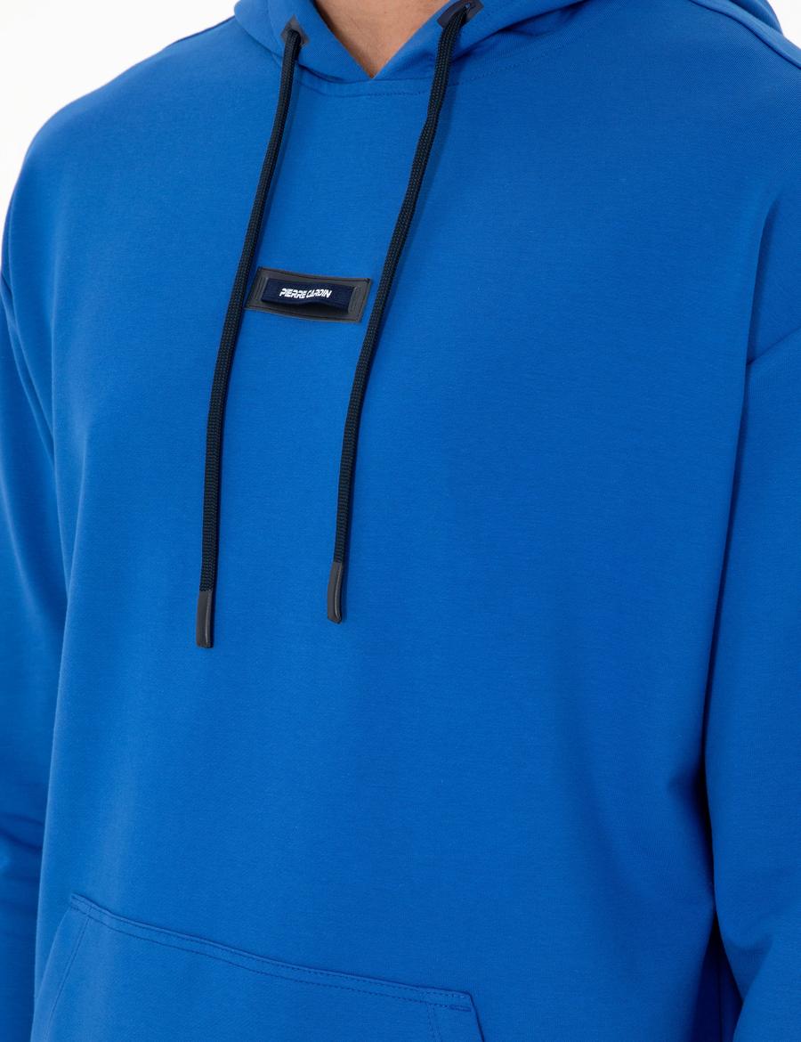 Saks 2 İplik Comfort Fit Kapüşonlu Sweatshirt
