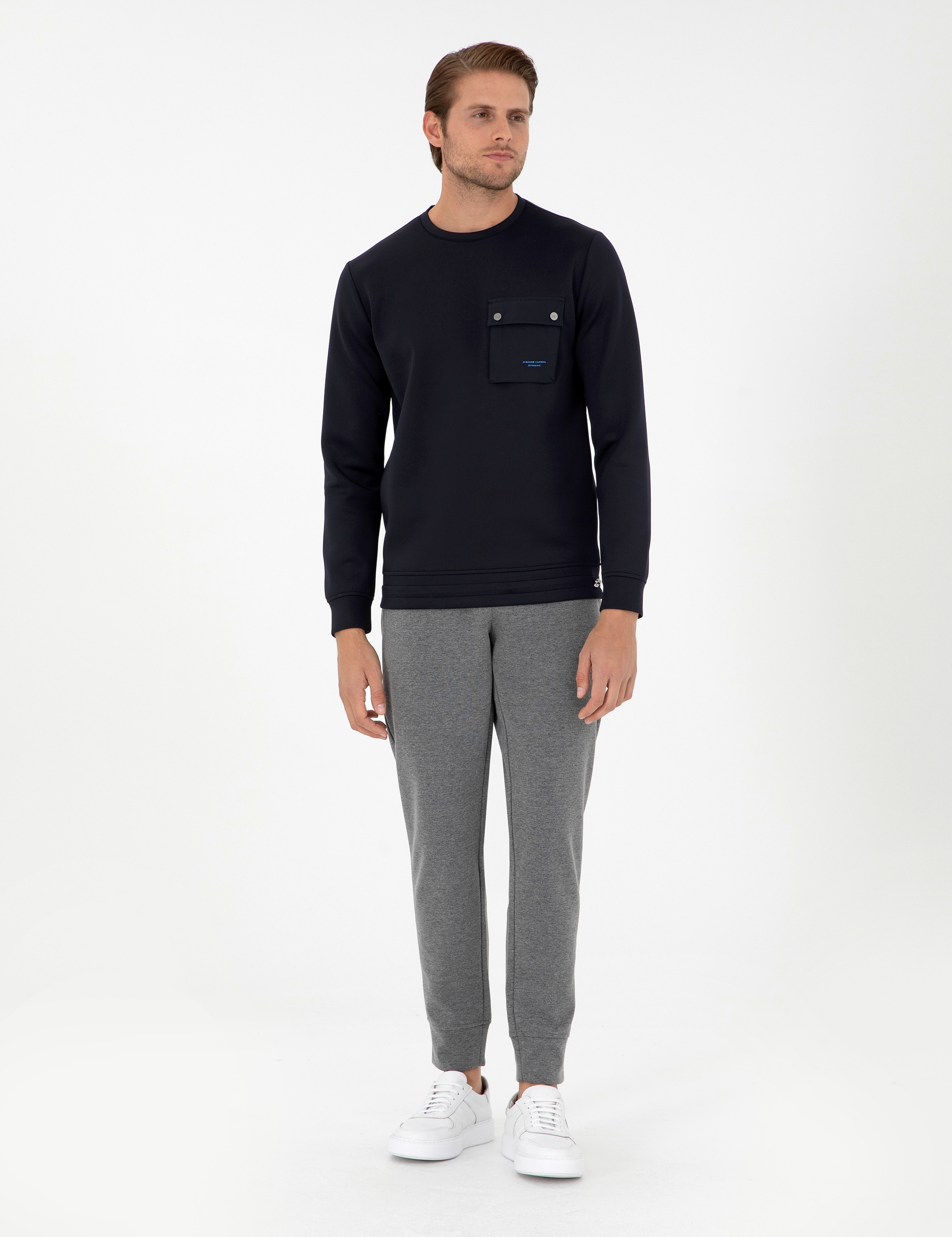 Lacivert Regular Fit Sweatshirt - Image 4