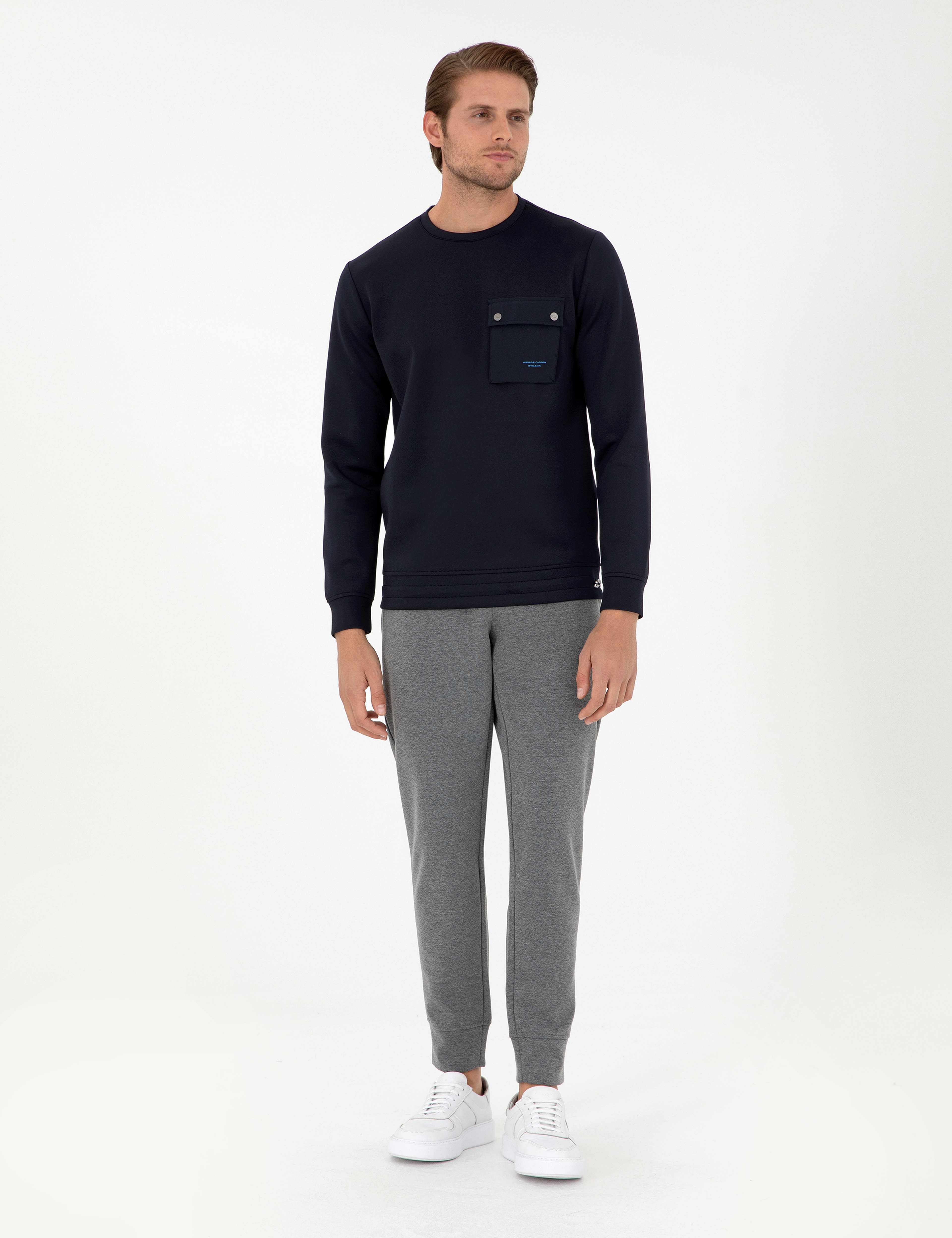 Lacivert Regular Fit Sweatshirt