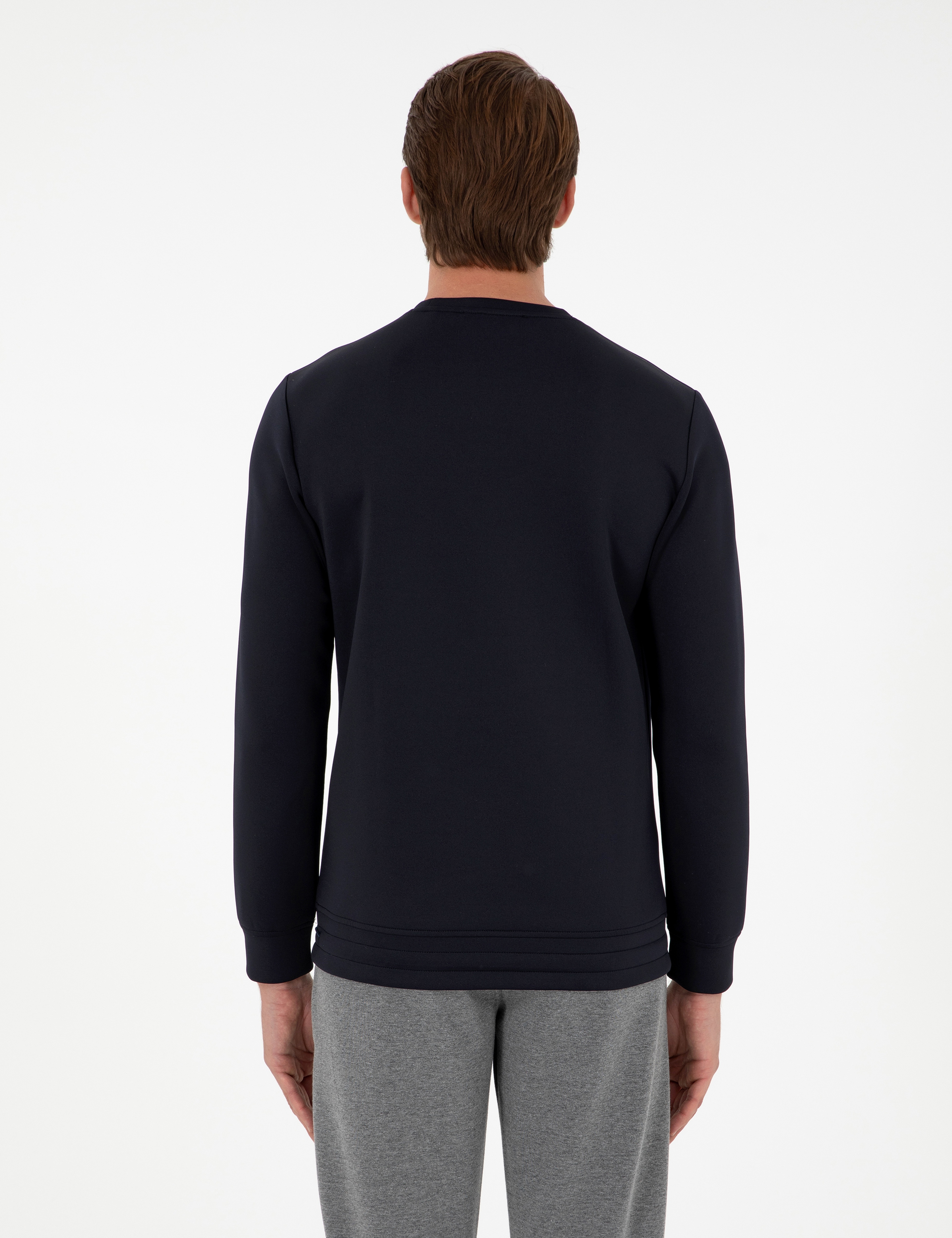 Lacivert Regular Fit Sweatshirt