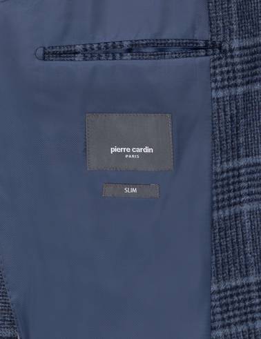 Lacivert Slim Fit Ceket
