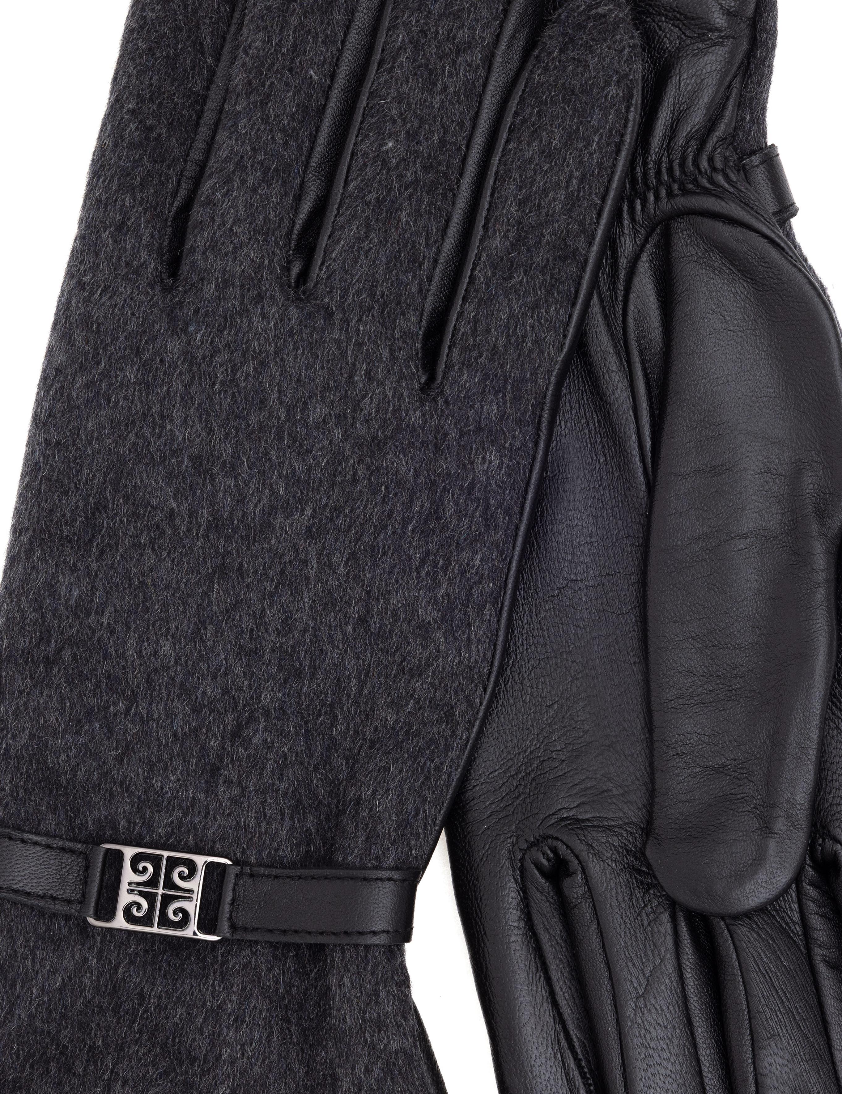 Antrasit Deri Eldiven