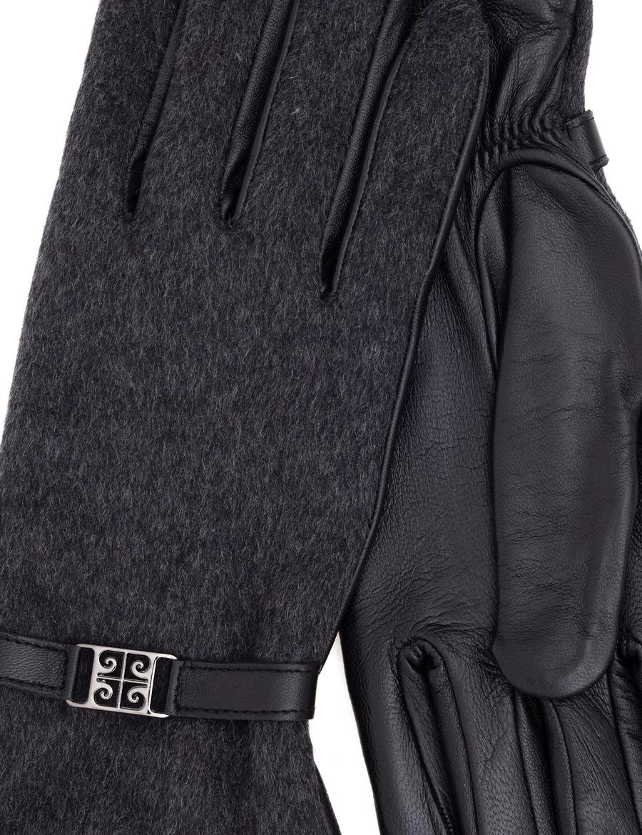 Antrasit Deri Eldiven