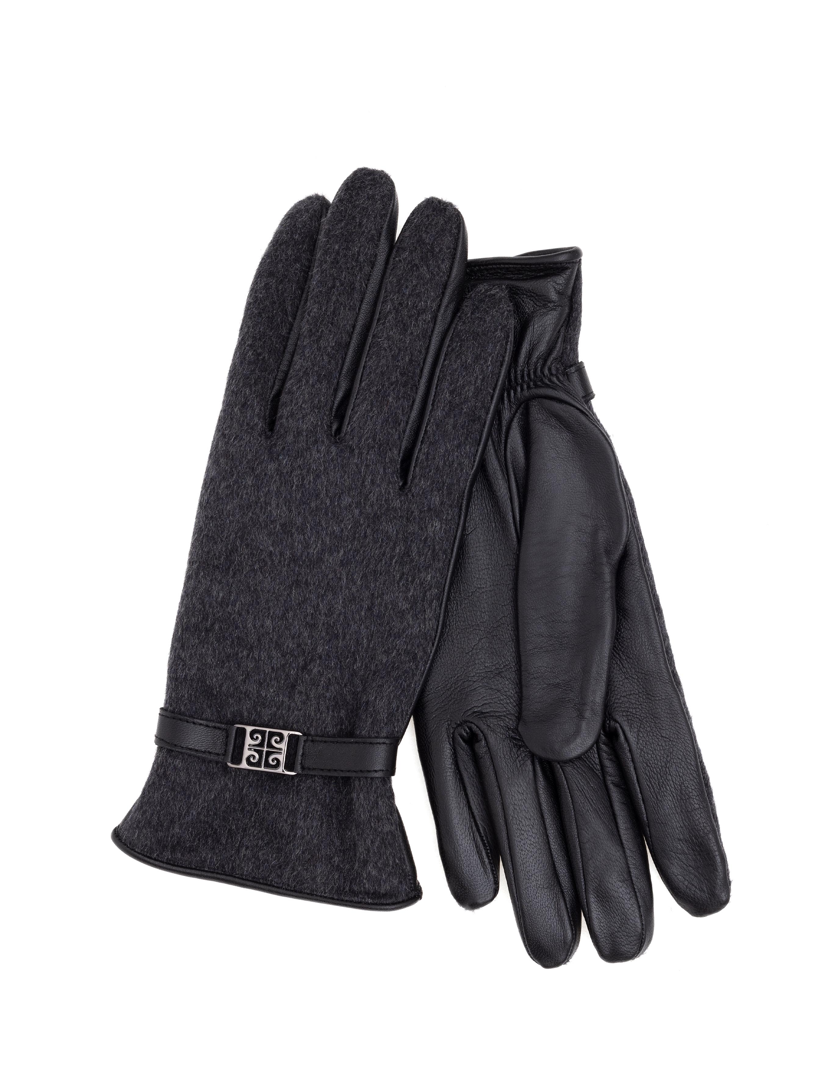 Antrasit Deri Eldiven